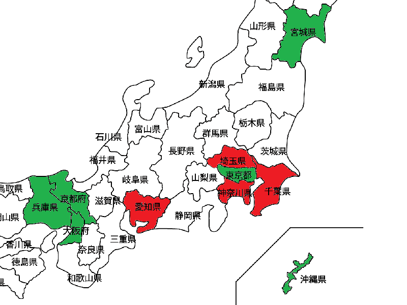 「まん延防止等重点措置」に埼玉など4県を追加